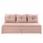 Canapé convertible Romang II Tissu structuré - Mauve