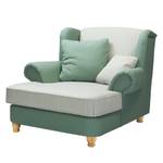 XXL-fauteuil Colares II Blauw - Textiel - 135 x 100 x 128 cm