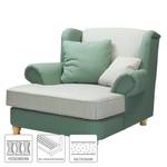 XXL-fauteuil Colares II Blauw - Textiel - 135 x 100 x 128 cm