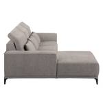 Ecksofa Macae Grau - Longchair davorstehend links