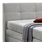 Boxspring Udala Grijs - Textiel - 153 x 119 x 225 cm