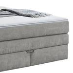 Boxspringbett Udala Webstoff - Inkl. Topper - inkl. Bettkasten