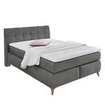 Lit boxspring Nan Anthracite clair