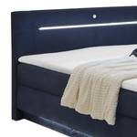 Boxspring Pawlaw Blauw - Textiel - 187 x 108 x 217 cm