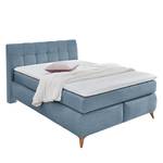 Boxspringbett Nan inkl. Topper - Eisblau