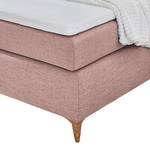 Boxspringbett Nan inkl. Topper - Altrosa