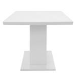 Eettafel Adkins hoogglans wit - Breedte: 160 cm