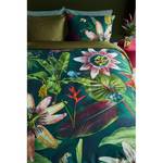 Parure de lit Passiflore Satin - Multicolore - 155 x 220 cm + oreiller 80 x 80 cm