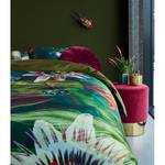 Parure de lit Passiflore Satin - Multicolore - 200 x 200/220 cm + 2 oreillers 70 x 60 cm