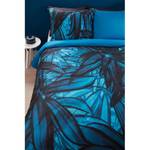 Parure de lit Mineral Satin - Bleu nuit - 135 x 200 cm + oreiller 80 x 80 cm