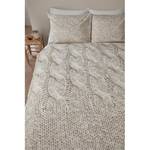 Bettwäsche Cuddly Renforcé - Hellbeige - 240 x 200/220 cm + 2 Kissen 70 x 60 cm