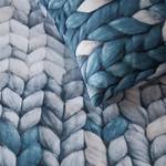 Parure de lit Warmly Tissu renforcé - Gris pigeon - 260 x 200/220 cm + 2 oreillers 70 x 60 cm