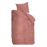 Beddengoed Tender fluweel - Oud pink - 140x200/220cm + kussen 70x60cm