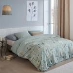 Parure de lit Wind Tissu renforcé - Gris menthe - 135 x 200 cm + oreiller 80 x 80 cm