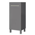 Meuble frigo encastrable Kavola Anthracite / Imitation chêne Sonoma