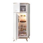 Meuble frigo encastrable Vaania Blanc / Imitation chêne Sonoma