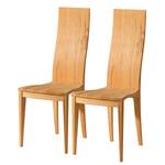 Chaises Kadina (lot de 2) Duramen de hêtre - Duramen de hêtre