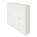 Armoire hülsta now basic Blanc - 4 portes