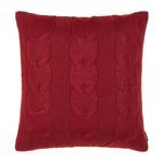 Housse de coussin Edward Tissu mélangé - Rouge