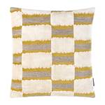 Housse de coussin Almond Tissu mélangé - Crème / Jaune