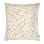 Housse de coussin Ornella Tissu mélangé - Crème