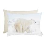 Coussin 1418 Polyester - Naturel / Blanc