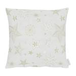 Coussin 1503 Tissu mélangé - Blanc / Doré