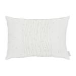 Coussin 1504 Tissu mélangé - Blanc / Doré