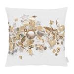 Housse de coussin 1508 Coton - Naturel / Doré