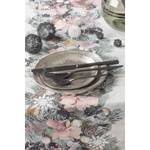 Chemin de table 1507 Coton - Gris / Rose