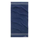 Handdoek Maritim (set van 2) katoen - Blauw/wit