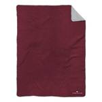 Jeté de lit Doubles Tissu mélangé - Rouge Bordeaux