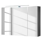 Salle de bain Braddock III (3 éléments) Éclairage inclus - Blanc brillant / Anthracite