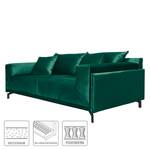 Sofa Betel I (3 -Sitzer) Samt - Antikgrün