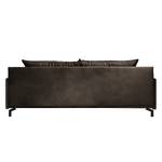 Sofa Betel I (2,5 -Sitzer) Samt - Dunkelbraun