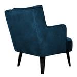 Fauteuil Bariri I Velours - Bleu foncé