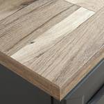 Unterschrank Lindesby Grau / Timber Wood Dekor - Grau