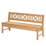 Banc Bodensee Hêtre massif - Hêtre - Largeur : 166 cm