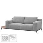 Sofa Londrina (3-Sitzer) Microfaser - Lichtgrau - Ausrichtung links