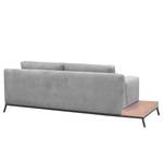 Sofa Londrina (3-Sitzer) Microfaser - Lichtgrau - Ausrichtung links