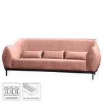 Sofa Lindoia (3-Sitzer) Samt - Mauve