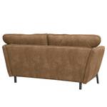 Sofa Lajedo (2-Sitzer) Antiklederlook - Mittelbraun