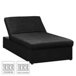 Relaxliege Jacare Microfaser - Schwarz