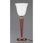 Tafellamp Vaudry V glas/massief beukenhout - 1 lichtbron