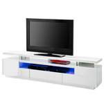 Mobile TV Lisby Incl. Illuminazione - Bianco lucido