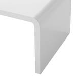 Table basse Shanid Blanc brillant