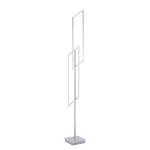 Staande LED-lamp Inigo aluminium - 2 lichtbronnen