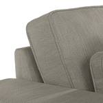 2,5-Sitzer Sofa Randan Webstoff Meara: Grau