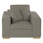 Fauteuil Randan Tissu - Tissu Meara: Gris