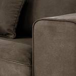 Fauteuil Randan Tissu - Microfibre Bice: Marron bison